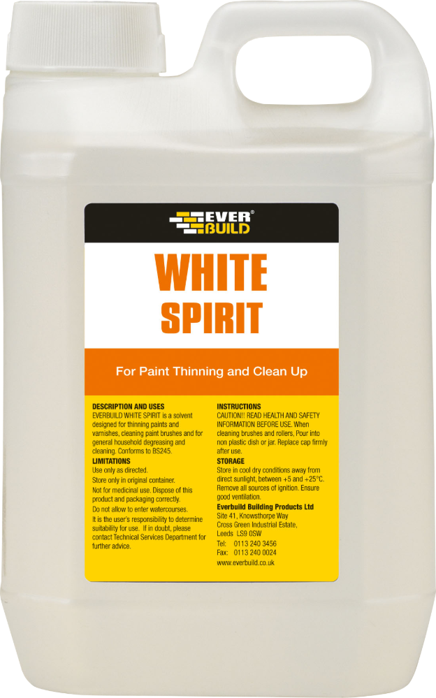 2 Litre White Spirit Safety Signs UK Ltd