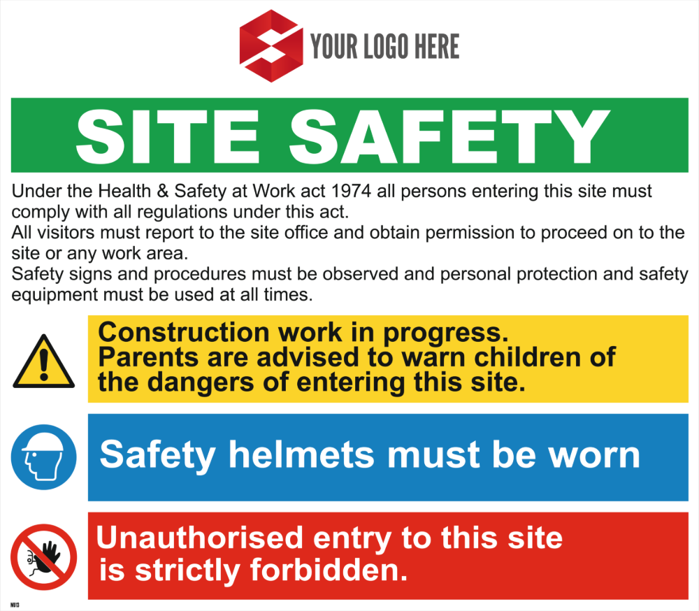 800MM X 700MM Multi Purpose Sign Safety Signs UK Ltd
